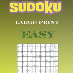 16 x 16 Easy Sudoku Puzzles