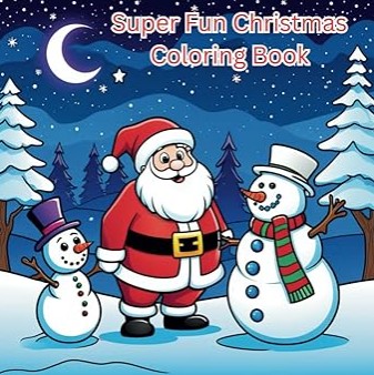 Super Fun Christmas Coloring Book