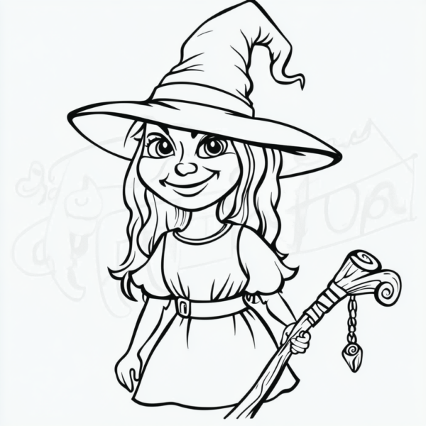 CREEPY, BUT NOT TOO SCARY HALLOWEEN COLORING BOOK - Image 3
