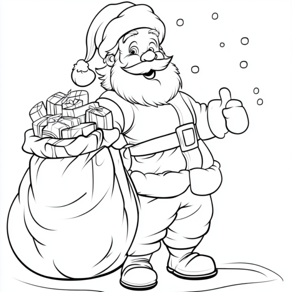 Christmas Coloring Book - Image 3